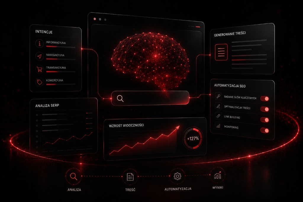 AI w SEO 2026: intencje, treść i automatyzacja